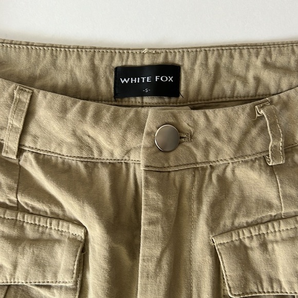 White Fox Cargo Pants - Picture 3 of 5